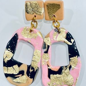 Statement Clay Earrings